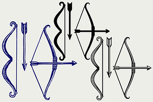 Bow And Arrow SVG