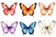 Butterflies Sublimation Clipart, an Illustration by cherrydesign (Thumbnail 3 of 3)