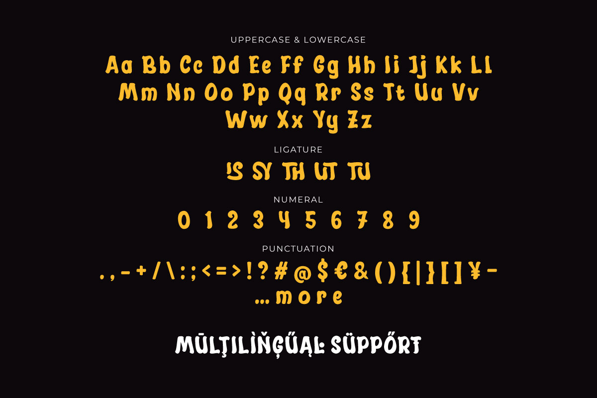 Garuton - Sauce Display Font, a Sans Serif Font by twinstd (Photo 9 of 9)