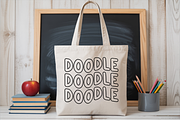 Snow Cartoon - Playful Outline Font, a Handwritten Font by KiddoGlyphs Studio (Thumbnail 3 of 5)