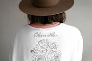 Minimalistic Line Art Roses, a Decorative Illustration by La Petite Line Art (Thumbnail 8 of 12)
