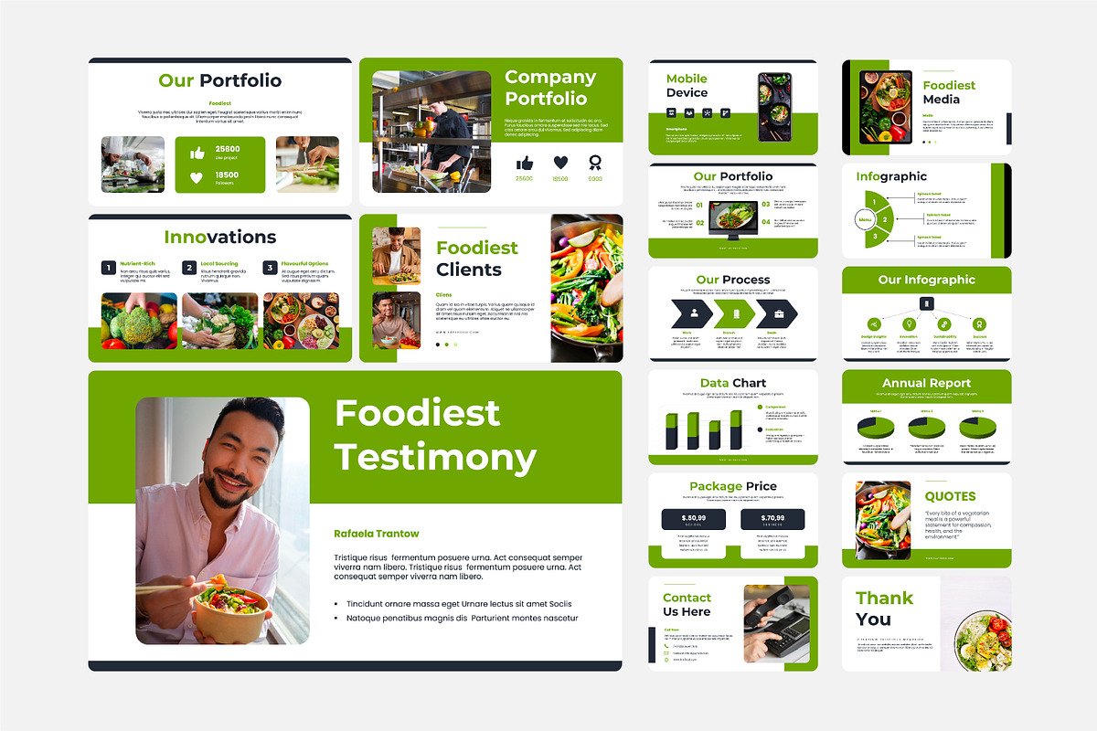Foodiest Food Presentation Design, a Presentation Template by Kren Studio (Photo 9 of 9)