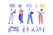 Big Vector set of people characters, a Person Illustration by Vector_Art (Thumbnail 17 of 25)