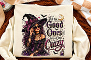 Sassy Witch Girl Halloween PNG, a Seasonal Illustration by Canvas Craft (Thumbnail 4 of 6)