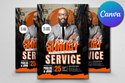Grace Of God Sunday Church Flyer, a Flyer Template by Psd Templates (Thumbnail 2 of 3)