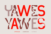 Uniquen - Combination Unique Font, a Sans Serif Font by Khoir (Thumbnail 8 of 9)