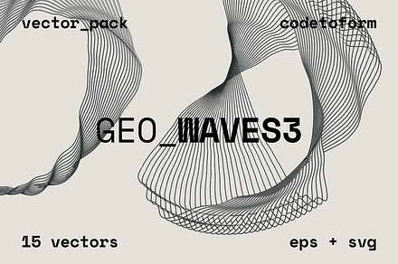 GEO_WAVES3 Vector Pack