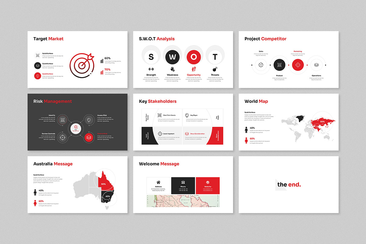 Project Proposal PowerPoint Template preview 6