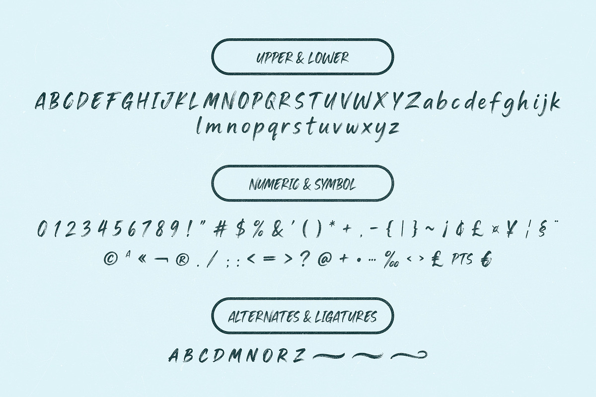 Shafikon Font Duo, a Script Font by Madjack.font (Photo 11 of 12)