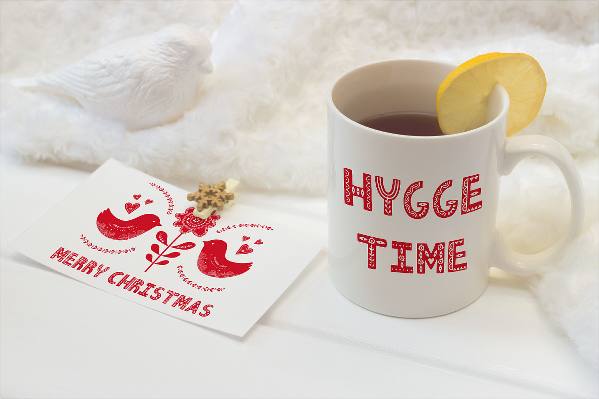 Hygge Scandinavian font preview 3