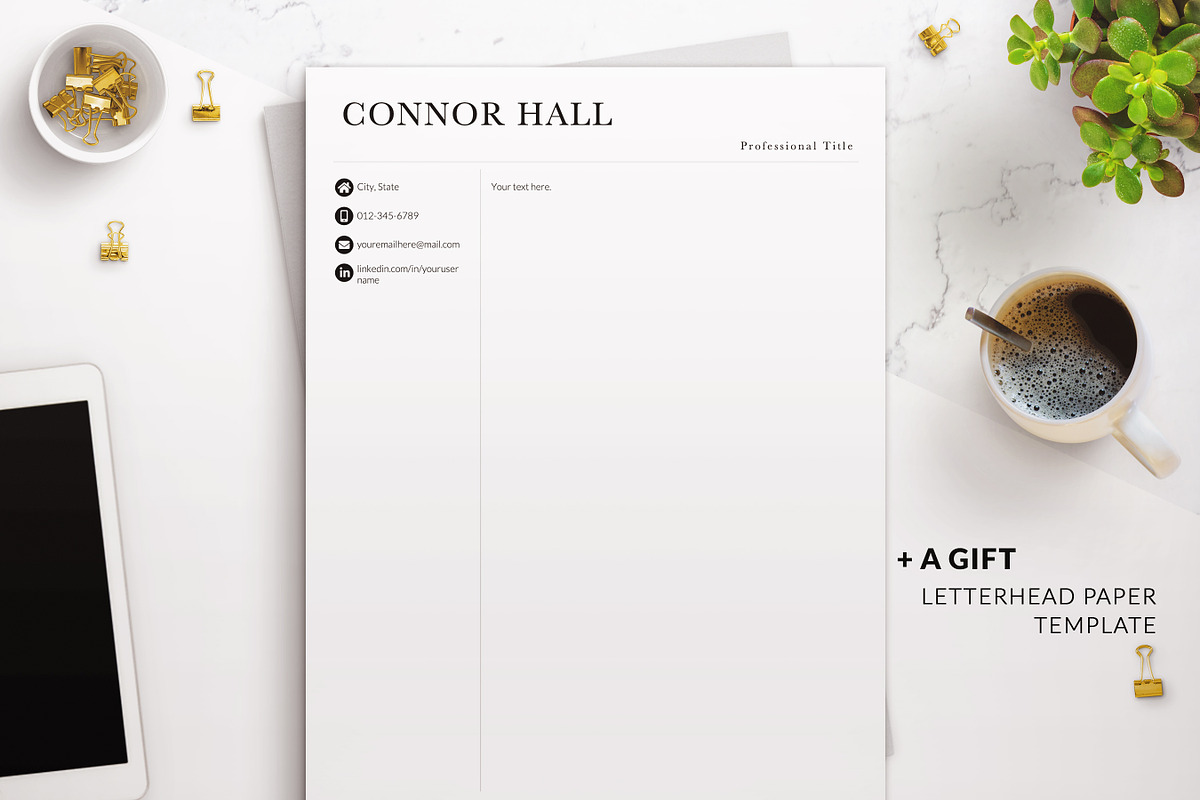 Professional Resume Page Simple CV, a Resume Template by BestResumes.Co (Photo 4 of 9)