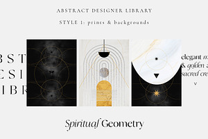 ABSTRACT DESIGN LIBRARY Shapes