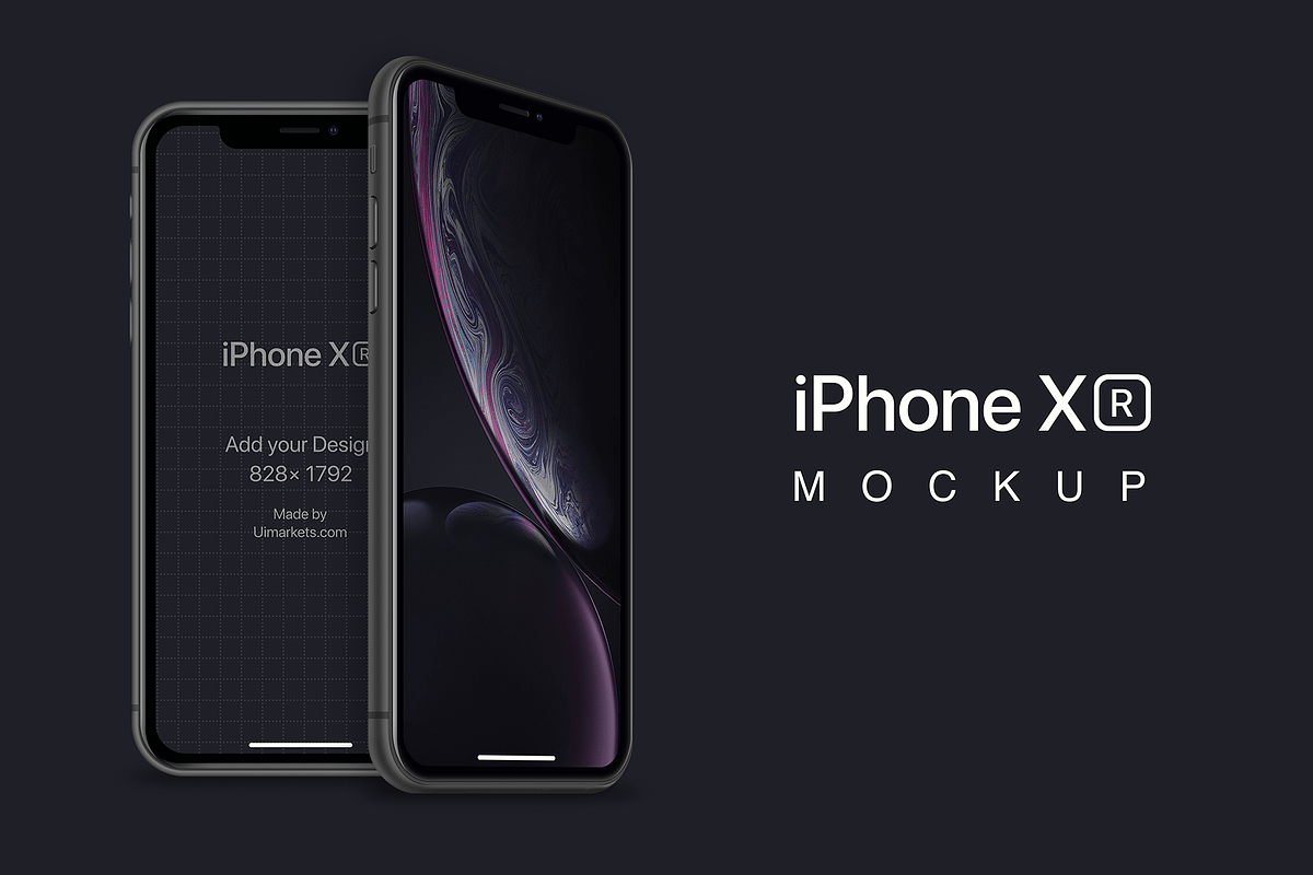 iPhone XS, XR Mockups PSD & Sketch, an iPhone Mockup by Ui Markets (Photo 11 of 27)