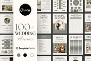100+ Wedding Planner Canva Templates, a Templates & Theme by TemplateCastleStore (Thumbnail 1 of 10)