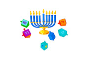 Festive Kwanzaa & Hanukkah Icon Set, an Object Graphic by yasushie (Thumbnail 16 of 16)