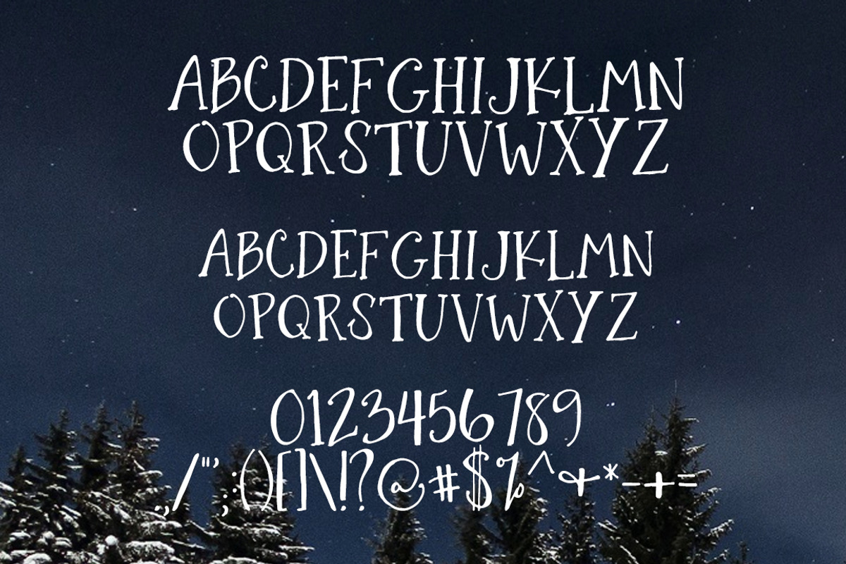 Christmas Town | A Jolly Serif preview 5