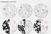 Regency flowers hand-drawn clipart, a Decorative Illustration by Depiano (Thumbnail 6 of 10)