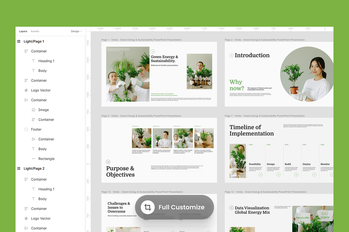 Verda-Green Energy & Sustainability, a Presentation Template by SLAB! Design (Photo 2 of 6)