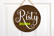 Aliyah - Swirly Calligraphy Font, a Script Font by Airotype (Thumbnail 6 of 12)