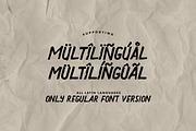 Fight King Brush & SVG Font, a Handwritten Font by Cruzine (Thumbnail 7 of 8)