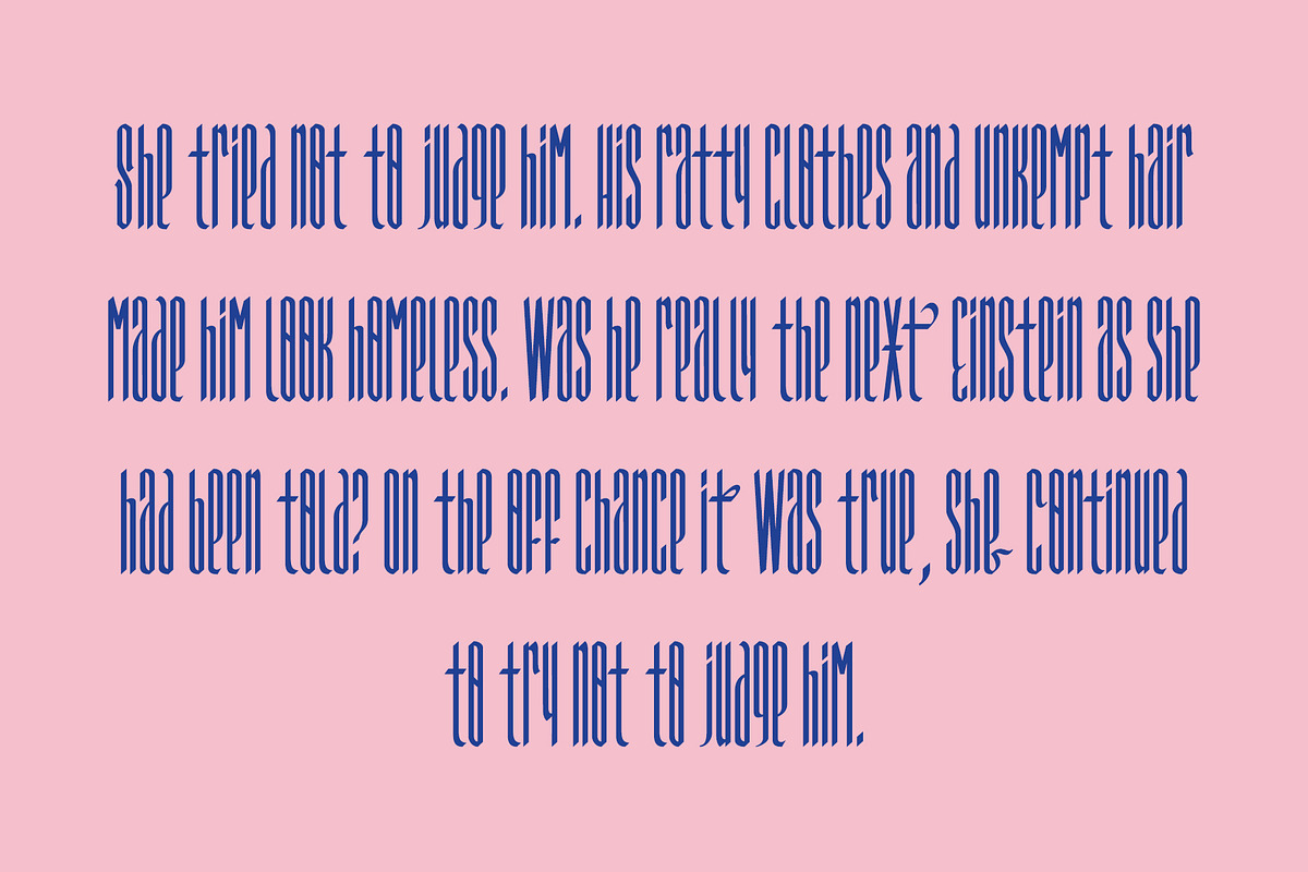 Pink Coast Typefaces, a Blackletter Font by Emyself Design (Photo 11 of 13)