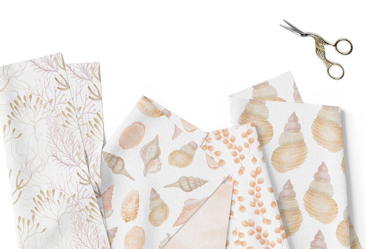 Boho watercolor seamless pattern, a Pattern Graphic by mila_leev (Photo 5 of 10)