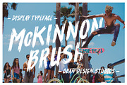 McKinnon Brush Typeface, a Font by Oban Jones (Thumbnail 1 of 4)