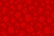 Christmas Seamless Pattern EPS JPG, a Decorative Illustration by Juksy (Thumbnail 3 of 4)