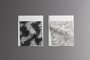 Black and White Fur Texture Pattern, a Pattern Graphic by Forhadx5 (Thumbnail 8 of 8)