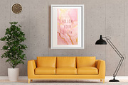 Marble Backgrounds. Pink Blue Gold, a Background Graphic by MuzaArtStudio (Thumbnail 6 of 8)