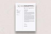 Resume Template, a Resume Template by DesignDevisers (Thumbnail 4 of 10)