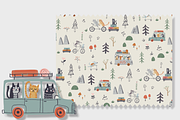 Cute Dogs and Cats Pattern, a Pattern Graphic by Lady Bruniere Design (Thumbnail 3 of 9)