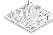 Low Poly Megapolis City Pack 1, an Architecture 3D Model by Anton Moek (Thumbnail 3 of 13)