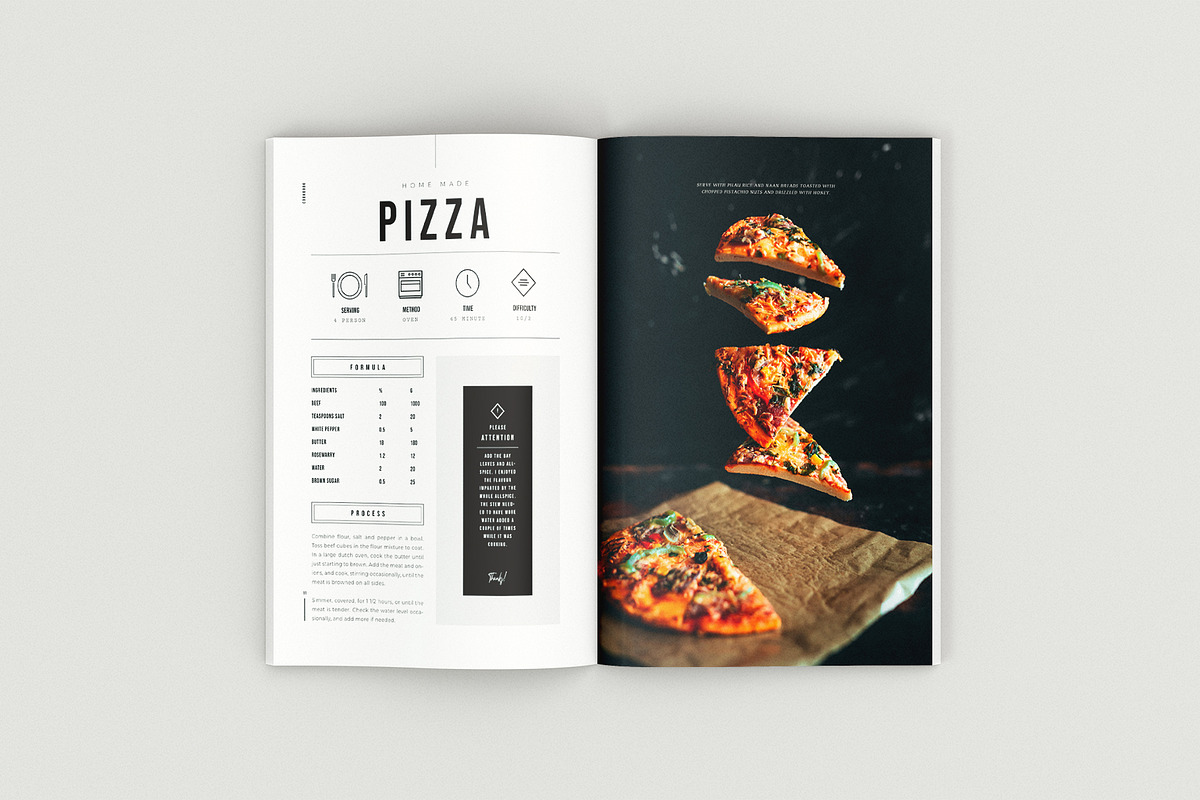 Cookbook | Recipe Book Template preview 7