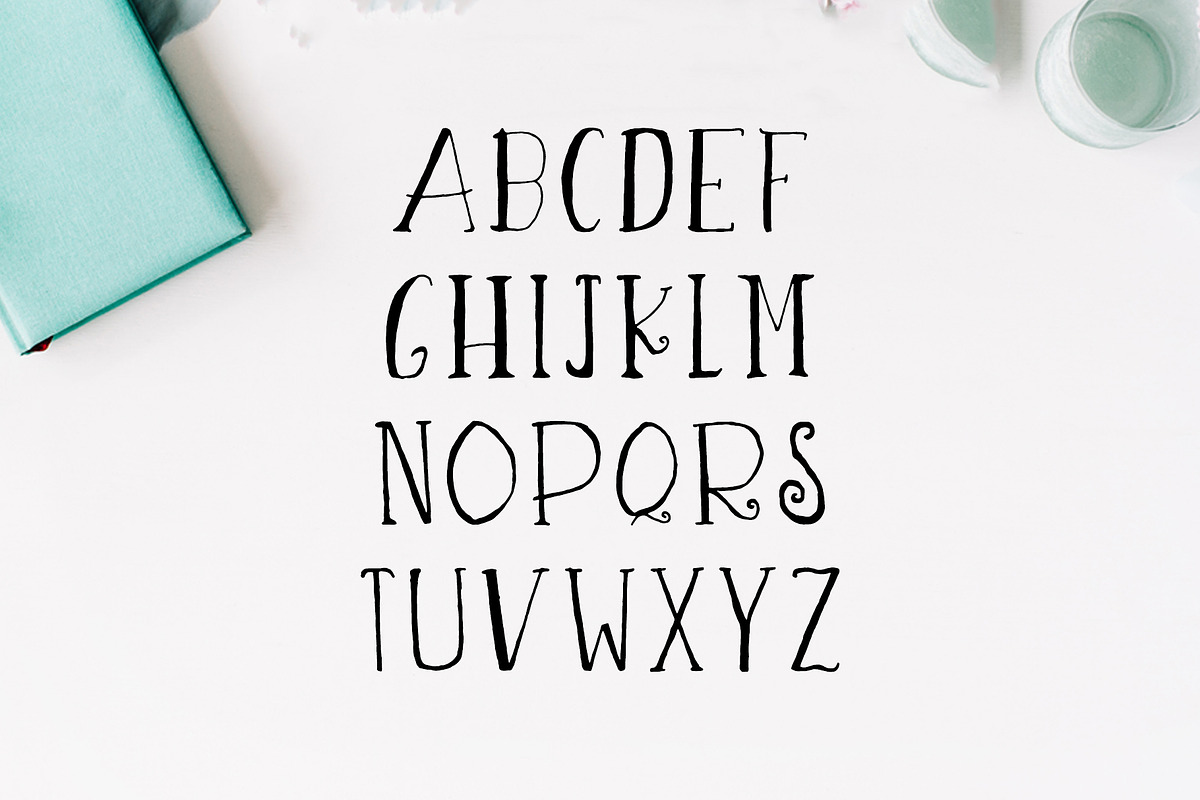 Asma Brush 3 Font Family Pack preview 2