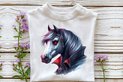 Halloween Horses Clipart, an Illustration by DreamCafeArt (Thumbnail 4 of 7)