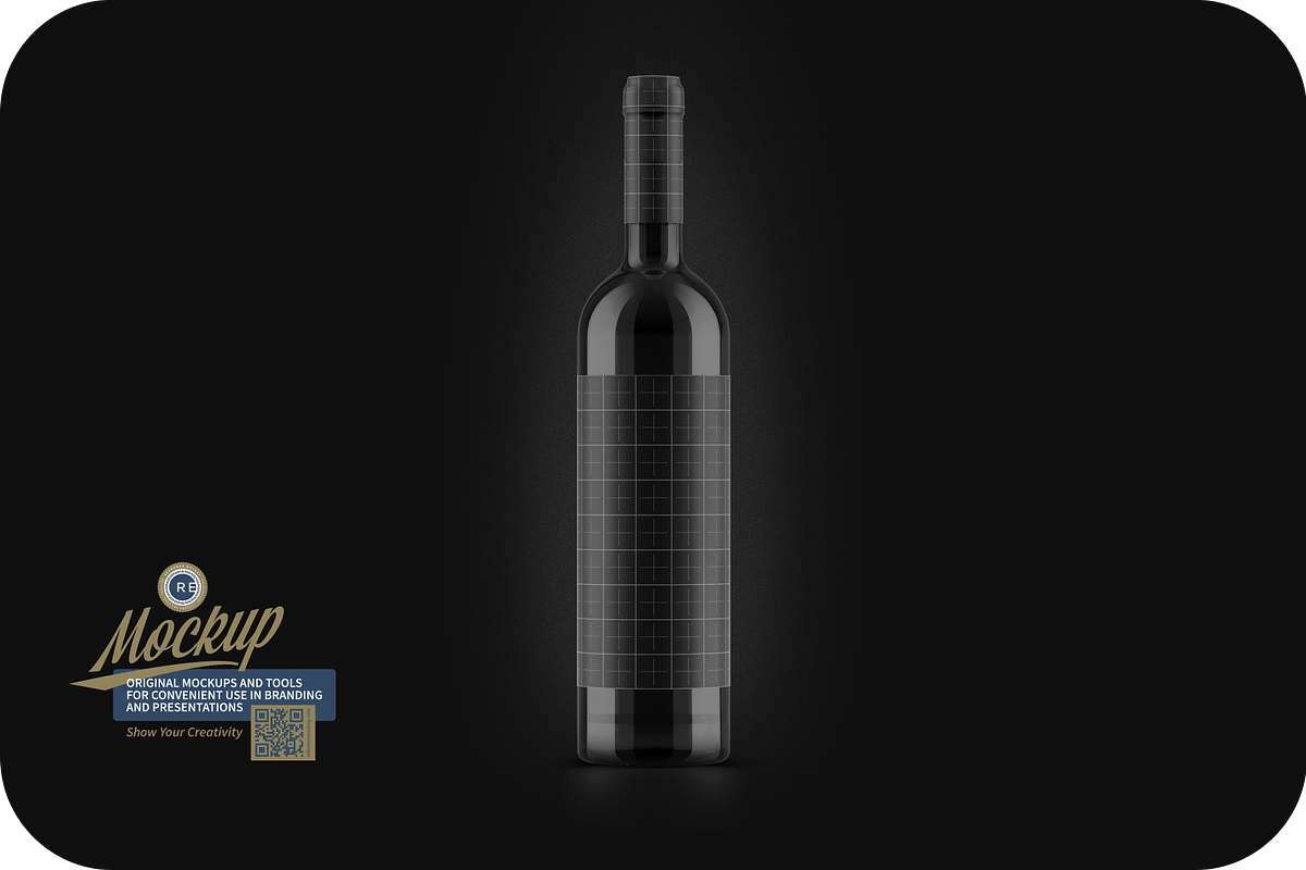Glass Bottle Mockup, a Packaging Mockup by Reformer Mockup (Photo 3 of 6)