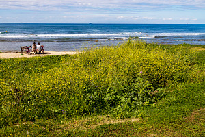 The shore of the Mediterranean Sea, a Nature Photo by Imaginarium