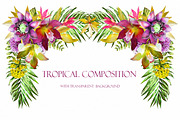 Tropical collection. Summer design., a Decorative Illustration by Lisima (Thumbnail 17 of 19)