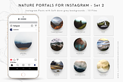 Nature Portals for Instagram & FB, a Social Media Template by Illumineer Media & Design (Thumbnail 7 of 13)