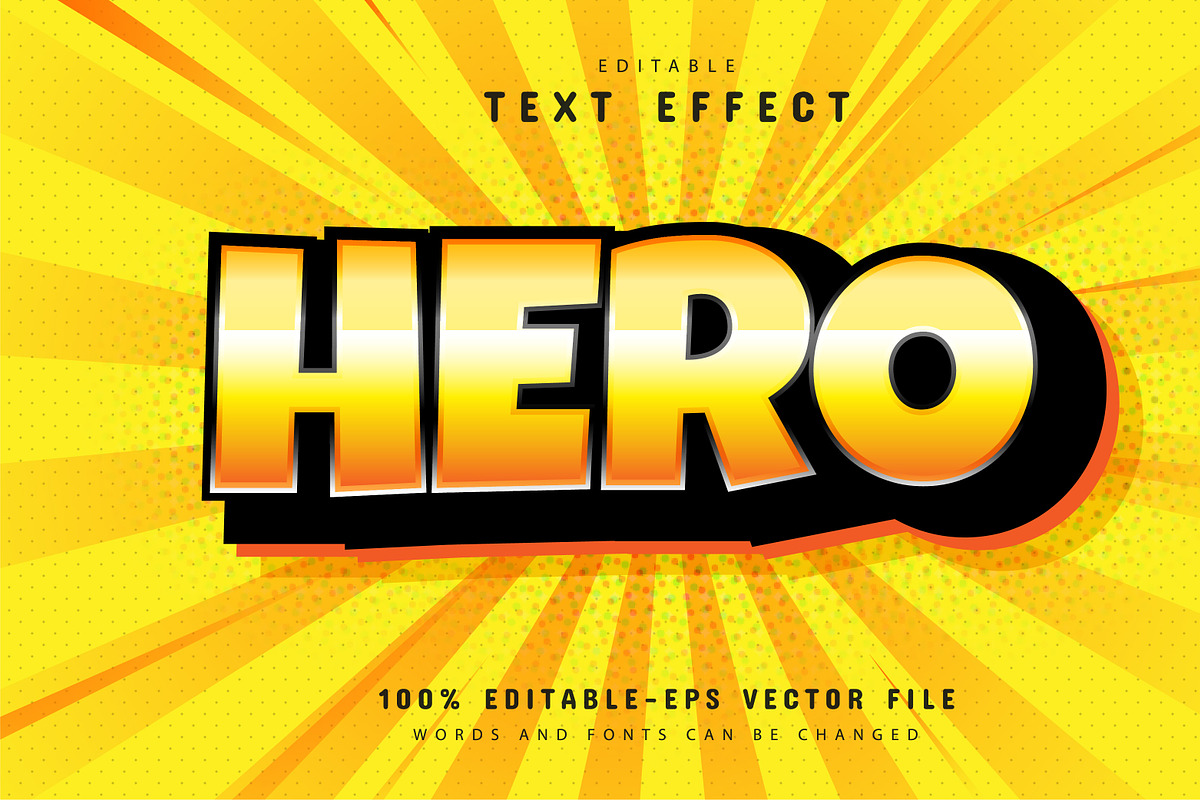 48 Cartoon style text effect Vol 2, a Plug-in Add-On by Aglonemadesign (Photo 3 of 21)
