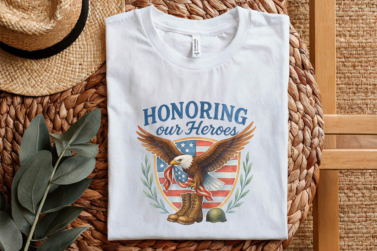 Honoring Our Heroes, Veterans png, an Illustration by SharpMarketplace (Photo 5 of 9)