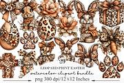 Leopard Print Easter Clipart, an Illustration by Designking (Thumbnail 1 of 5)