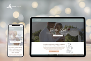 Wedding Website Template for Wix, a Landing Page Template by Parrot Designs (Thumbnail 1 of 4)