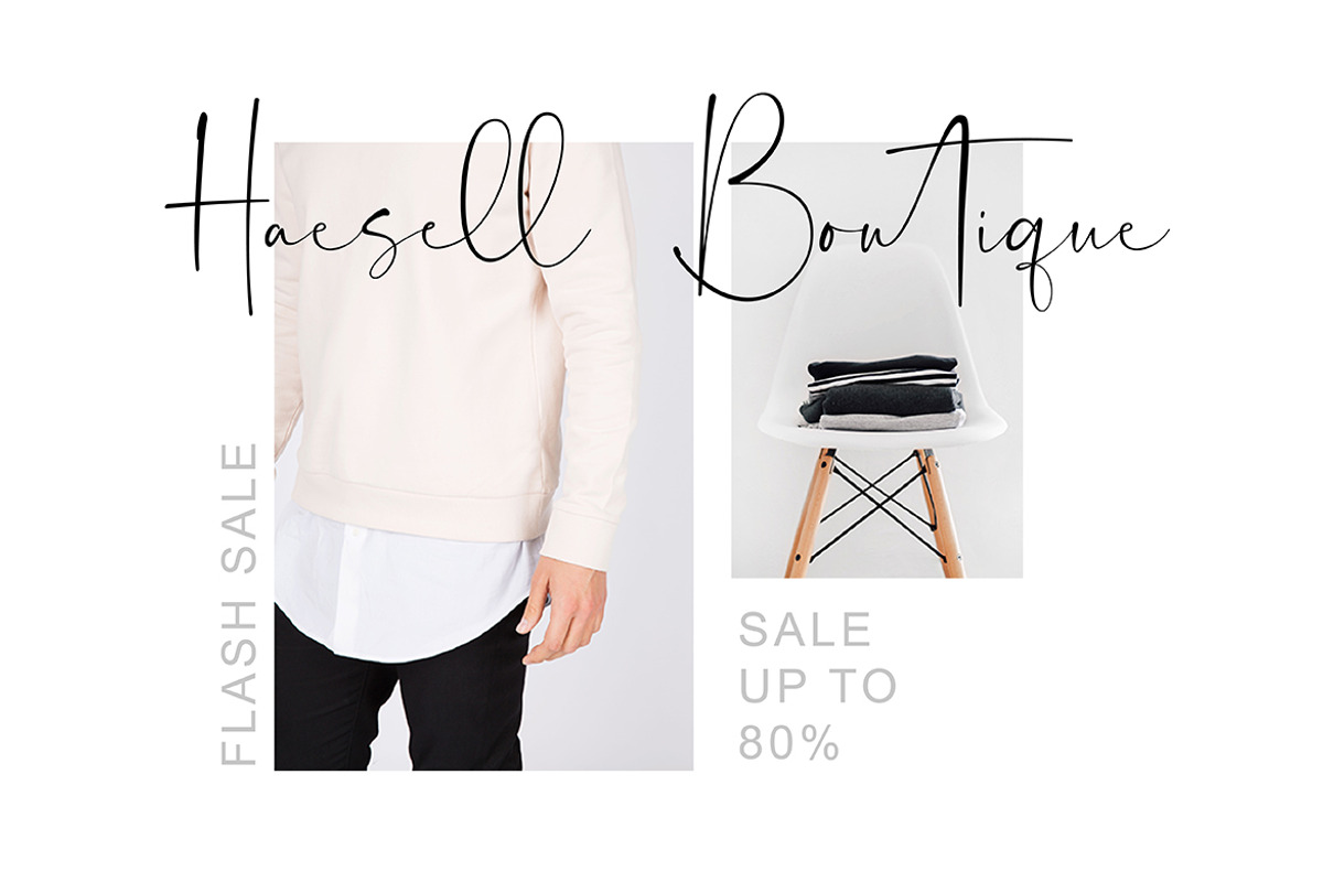 Undercut - Stylish Signature Font preview 4