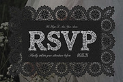 Lace Sans - Elegant Wedding Font, a Symbol Font by AndrewPixelType (Thumbnail 3 of 8)