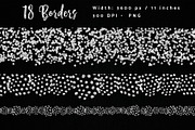Glitter Confetti Elements Silver, a Texture Graphic by Nifty Template Studio (Thumbnail 4 of 10)