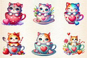 VALENTINE Cute Cartoon, an Illustration by DreamArtGraphic (Thumbnail 6 of 6)