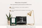 Canva Wedding Website Invitation, a Landing Page Template by GlamWebDesigns (Thumbnail 6 of 7)