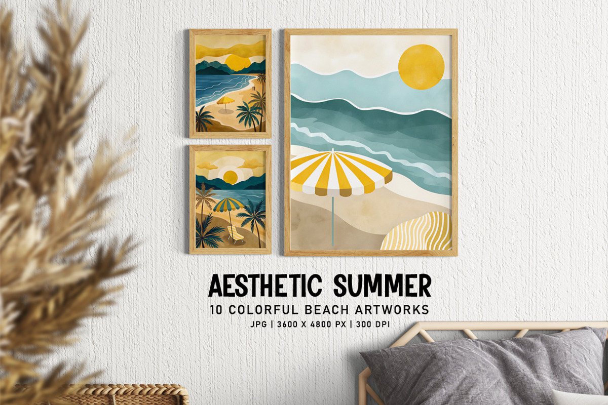 Aesthetic Summer, a Decorative Illustration by Digital Art Creations (Photo 6 of 7)